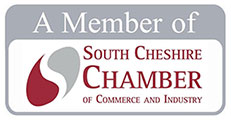 A member of South Cheshire Chamber of Commerce and Industry
