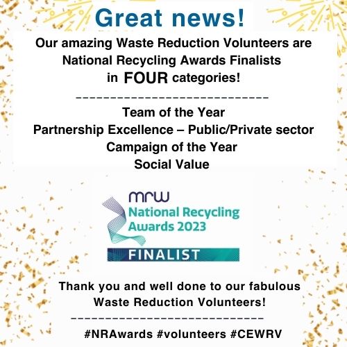 National Recycling  Awards finalist 2023