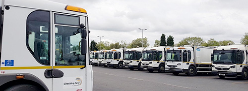 Bin collection vehicles